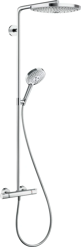 hansgrohe Raindance Select S Showerpipe 300 2jet with thermostatic shower mixer - Image 1