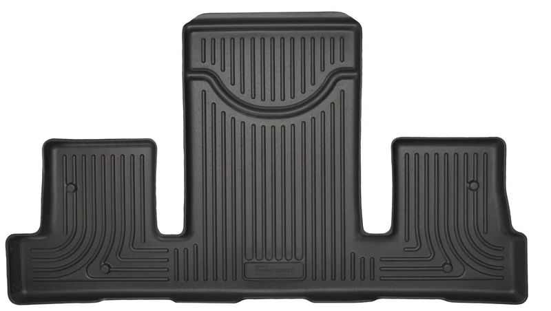 Husky Liners 19221 Fits 2008-17 Buick Enclave, 2009-17 Chevrolet Traverse, 2007-16 GMC Acadia, 2017 GMC Acadia Limited - with 2nd Row Bucket Seats Weatherbeater 3rd Seat Floor Mat, Black