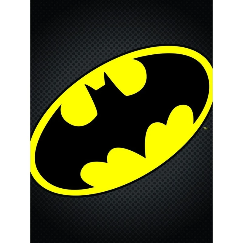 DC Comics "Batman Symbol" Canvas Print, 60 x 80 cm