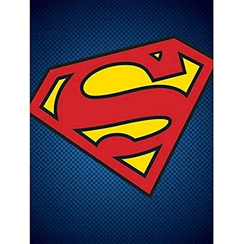 DC Comics "Superman Symbol" Canvas Print, 60 x 80 cm