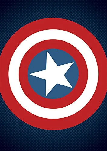 Pyramid International Avengers Assemble (Captain America Shield) -Canvas Print 85 x 120cm, Wood, Multi-Colour, 85 x 120 x 1.3 cm