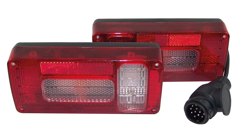 Berger & Schröter 20167 5 Function Rear Light Tail Light Set, 1.5 m, 220 x 100 x 55 mm