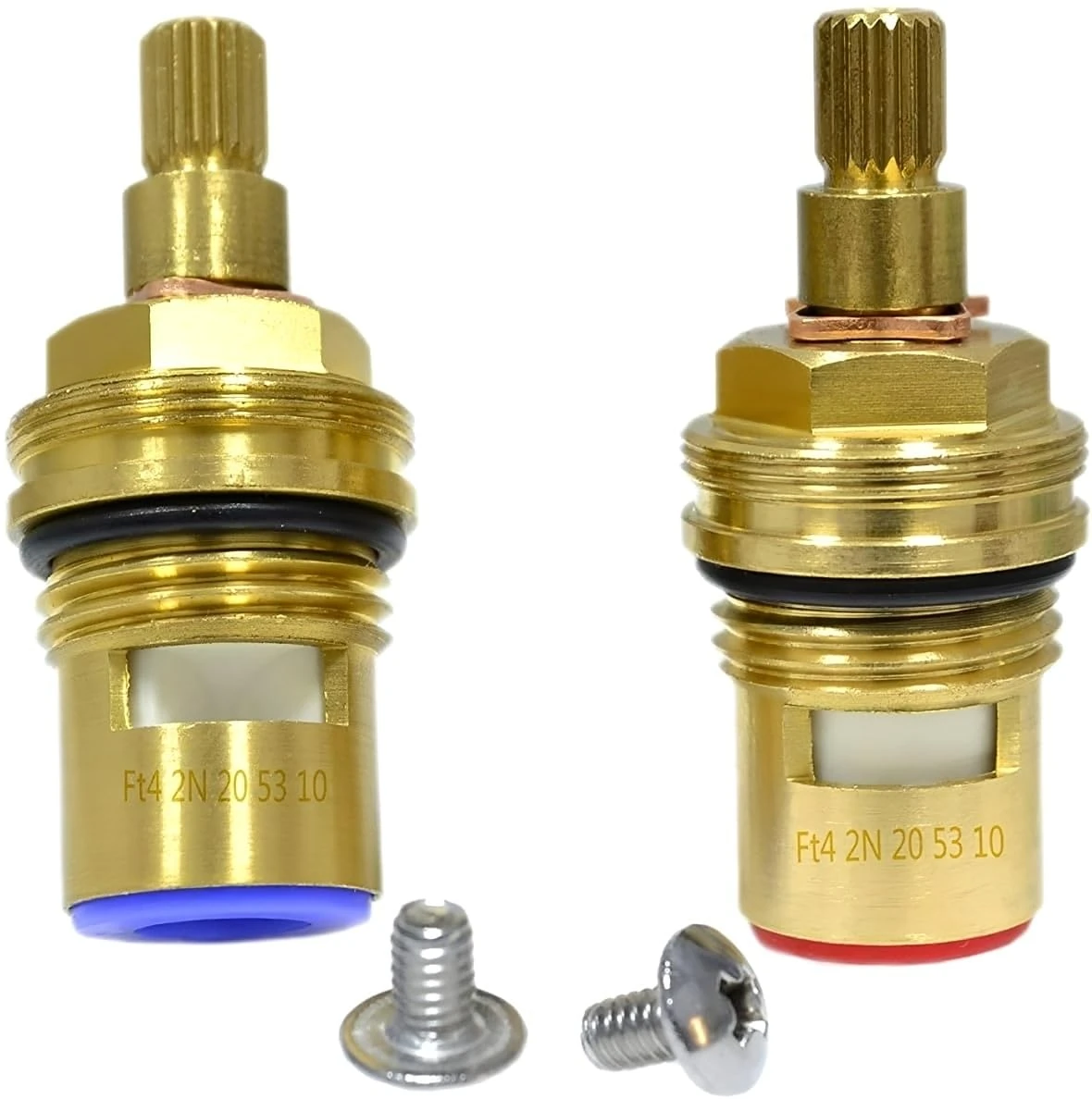 GI Replacement Brass Ceramic Disc Tap Valve Insert Gland Cartridge Quarter Turn