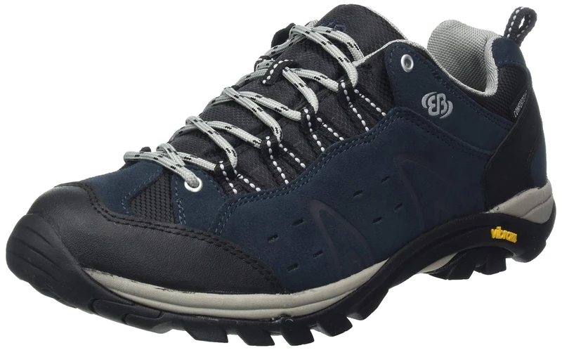 Brütting Unisex Adults' Mount Bona Low Low Rise Hiking Shoes, Blue (Navy), 9.5 UK