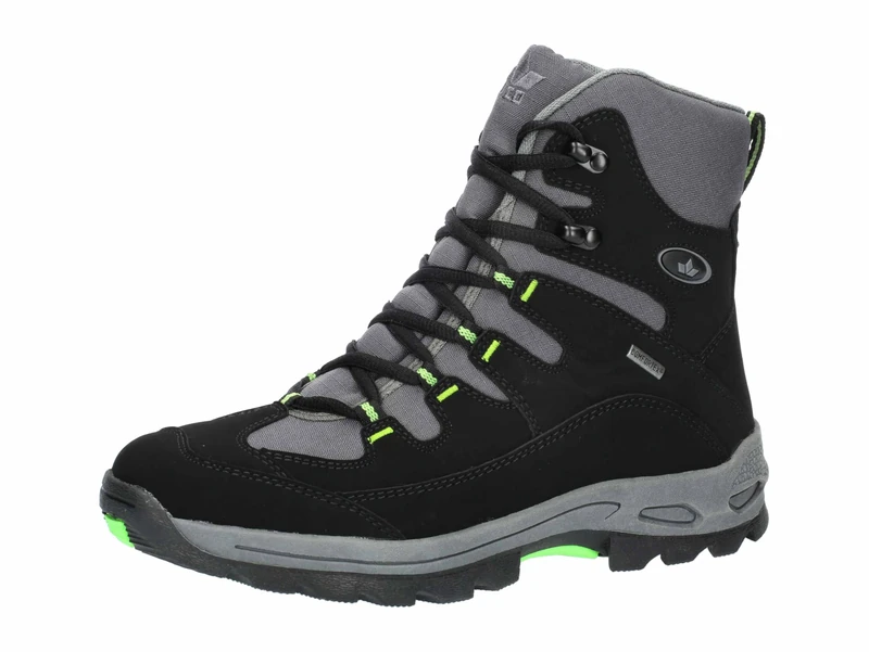 Lico Glacier, Men's Boots, Grey (Anthrazit/Schwarz), 11 UK