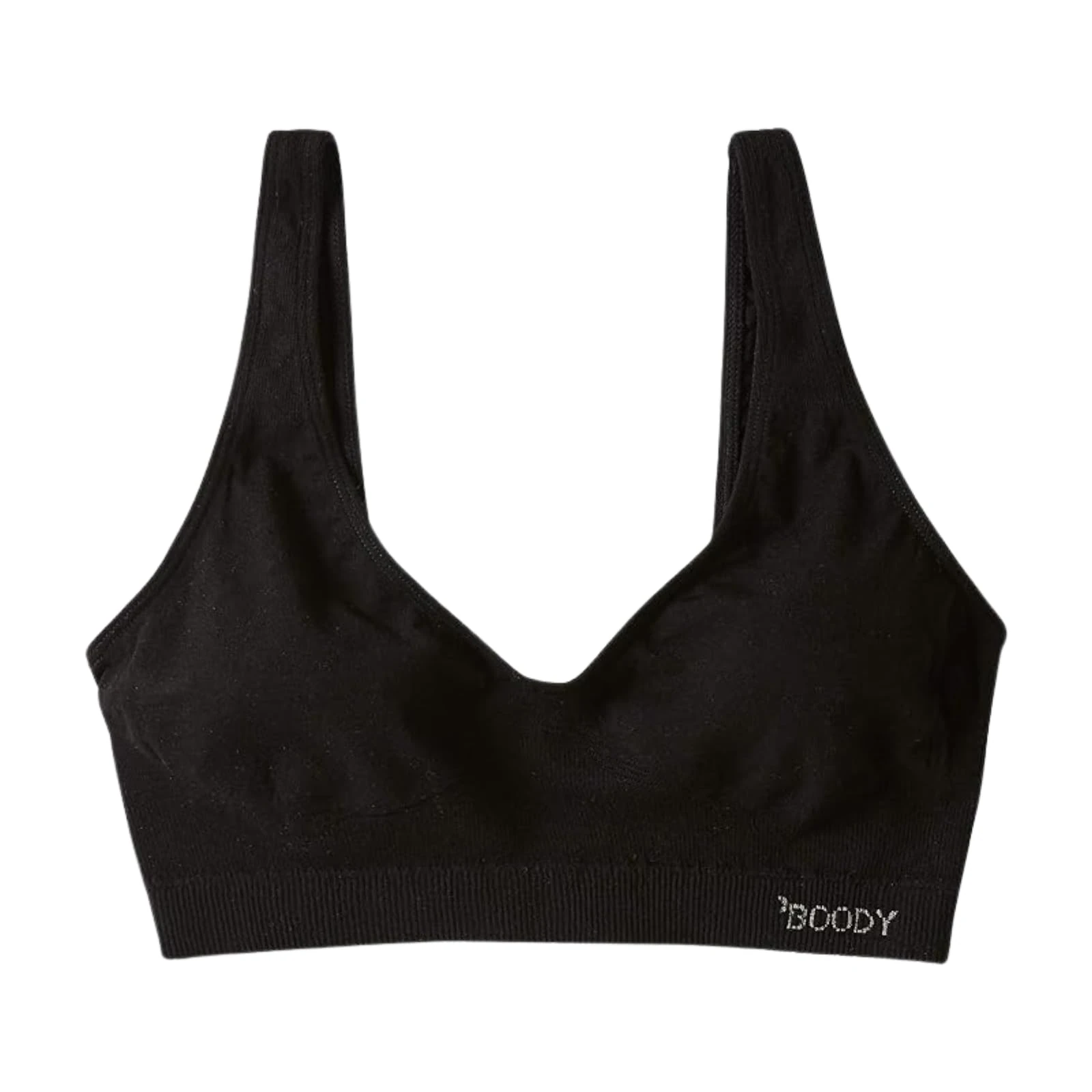 Boody Organic Bamboo EcoWear Women's Shaper Bra - Black - Medium-Large