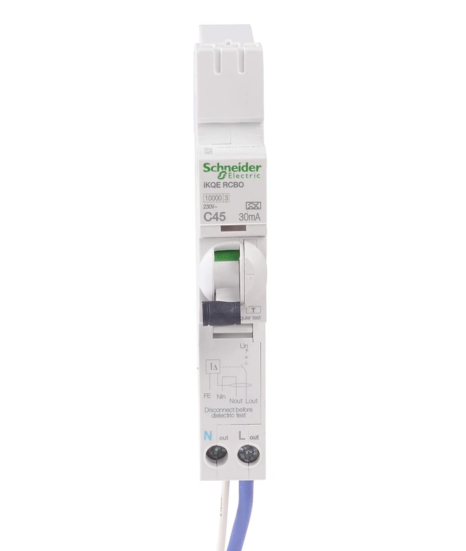 iKQE RCBO 1PPNs 45A C 30mA A-type