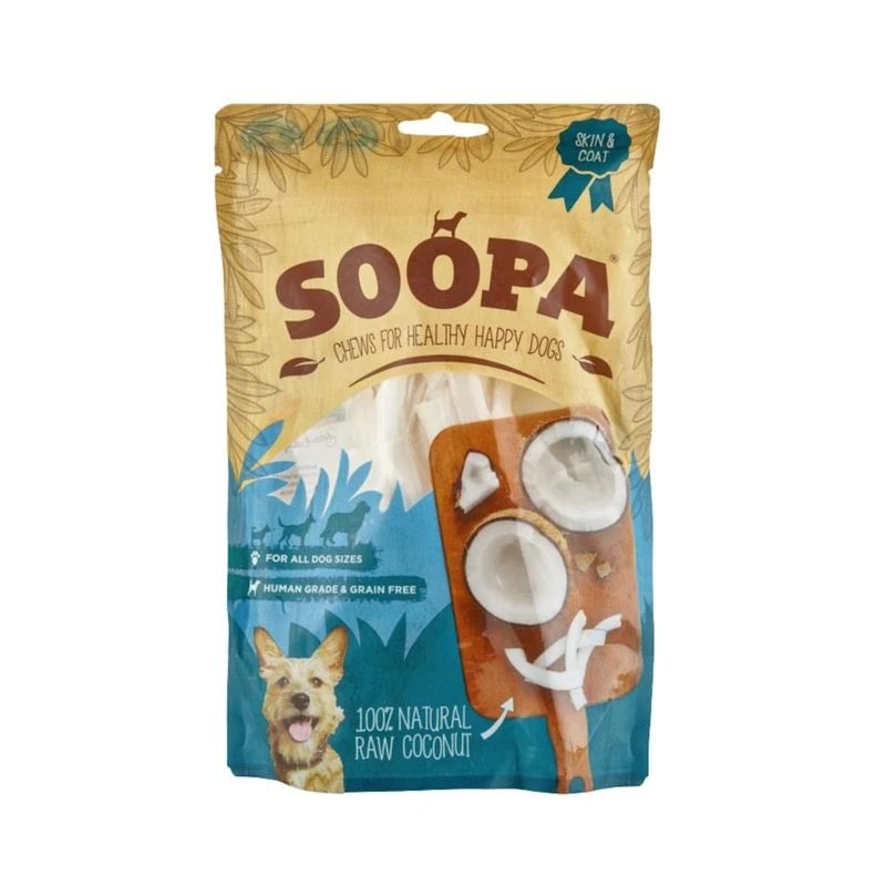 Soopa Coconut Chews Dog Treat, 100 g - Image 1