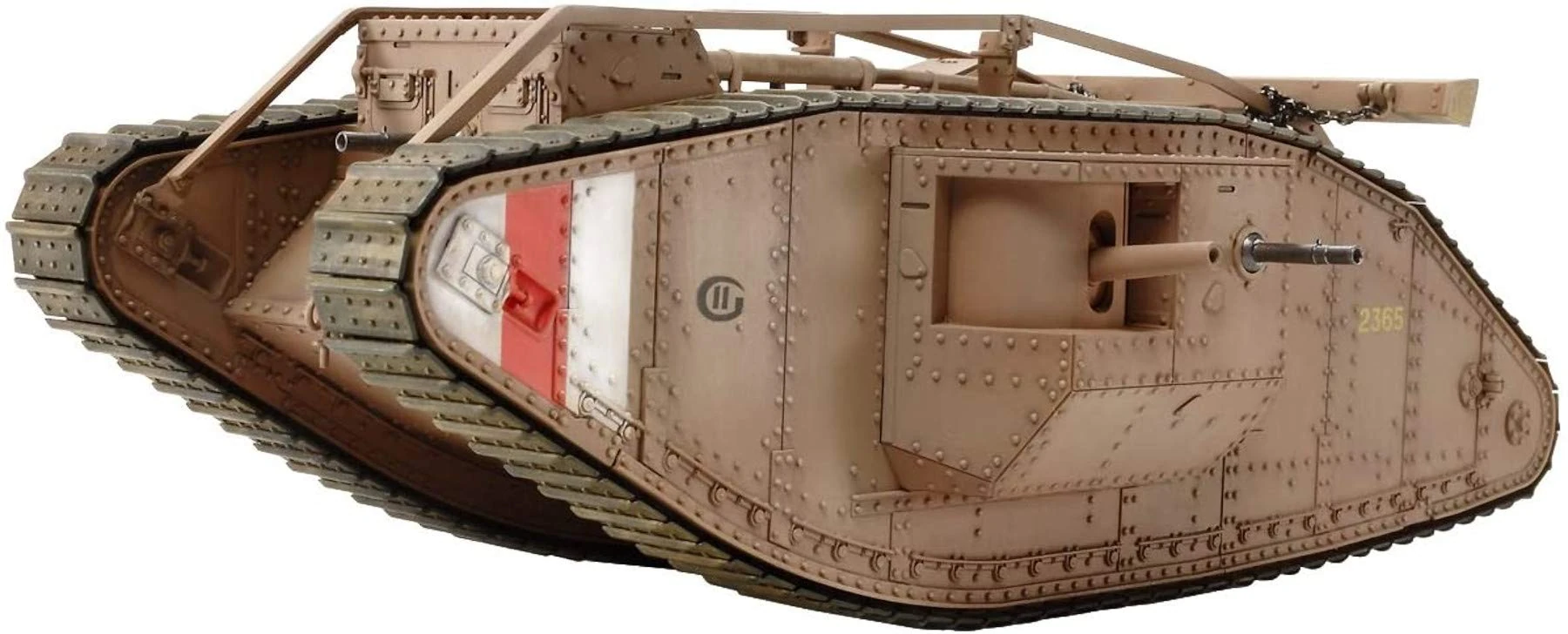 Tamiya 300030057 – 1:35 WWI British Tank Mk. IV Male Motor, Green