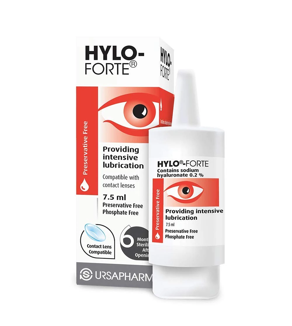 Hylo-Forte Intensive Lubricating Eye Drops 7.5ml