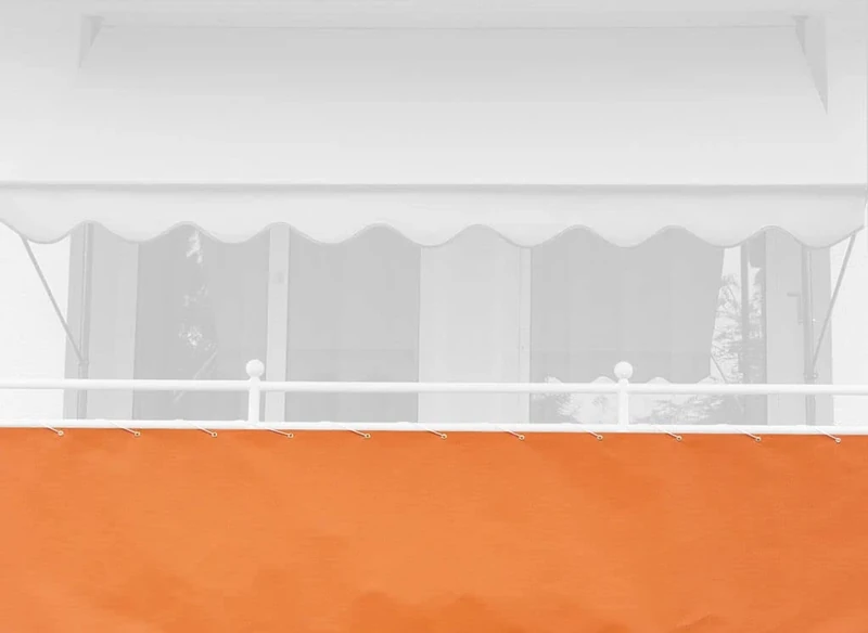 Angerer Balcony Covering Orange, Height: 90 cm, Length: 600 cm