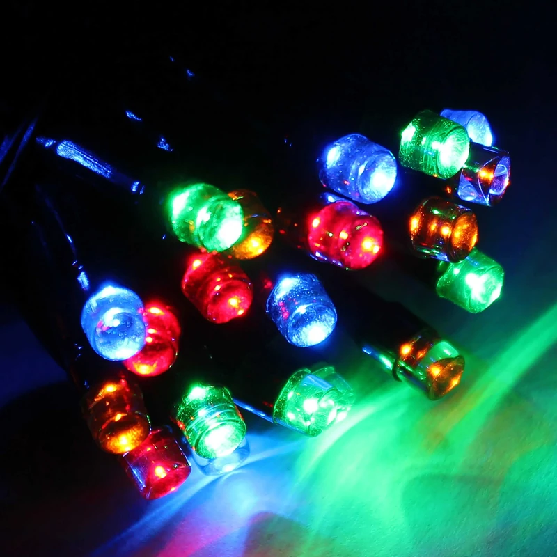 WeRChristmas 520 LED Christmas Tree Lights String with 41 m Cable and Chasing/Static Settings, Multi-Colour
