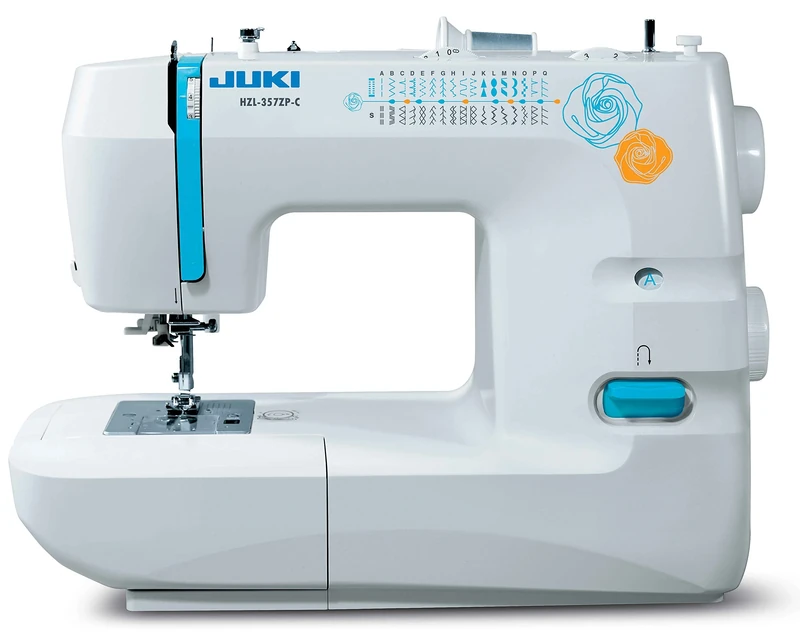 JUKI HZL-357ZP Mechanical Sewing Machine, Metal, White, 41 x 17.8 x 30.8 cm