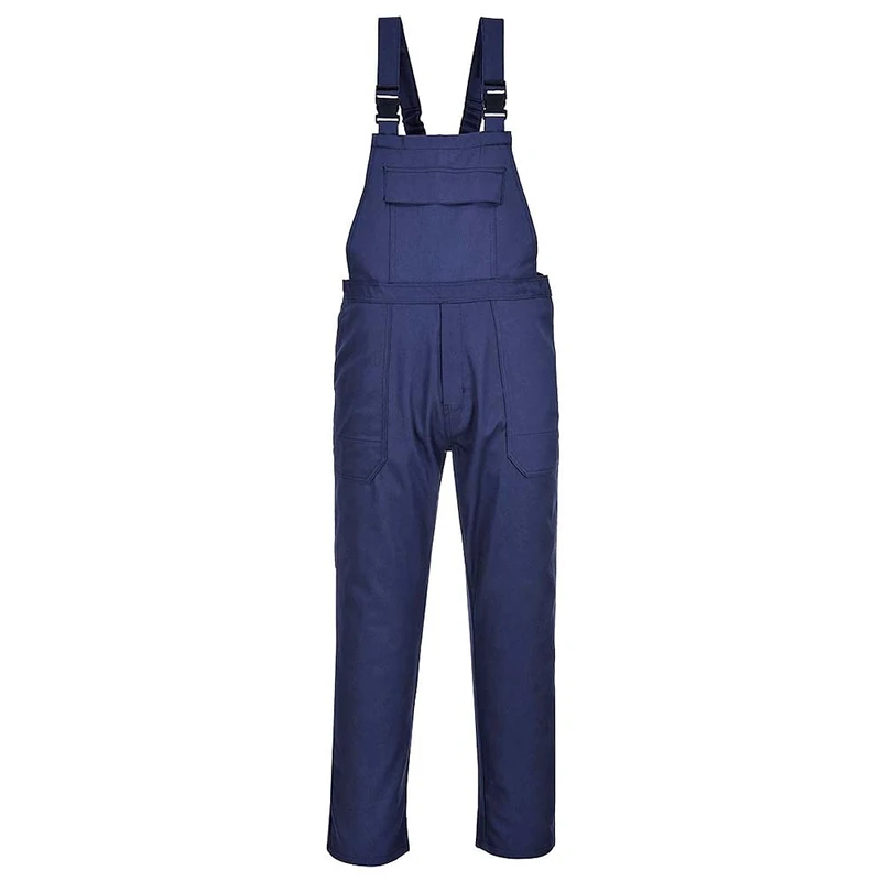 Portwest BIZ4 Bizweld Work FR Bib and Brace Back Pocket Flame Resistant