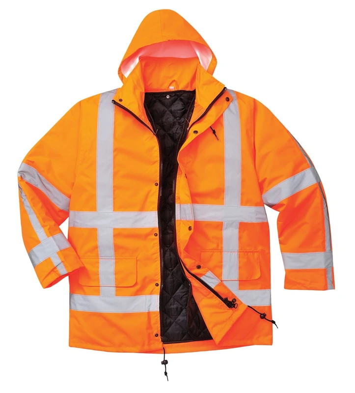 Portwest RWS Traffic Jacket, Size: 4XL, Colour: Orange, R460ORR4XL