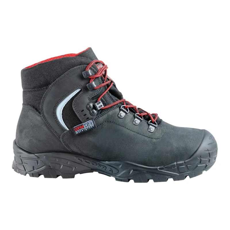 Cofra 847662 S3 Summit K Bau Ankle Boot, Black, 42 Size