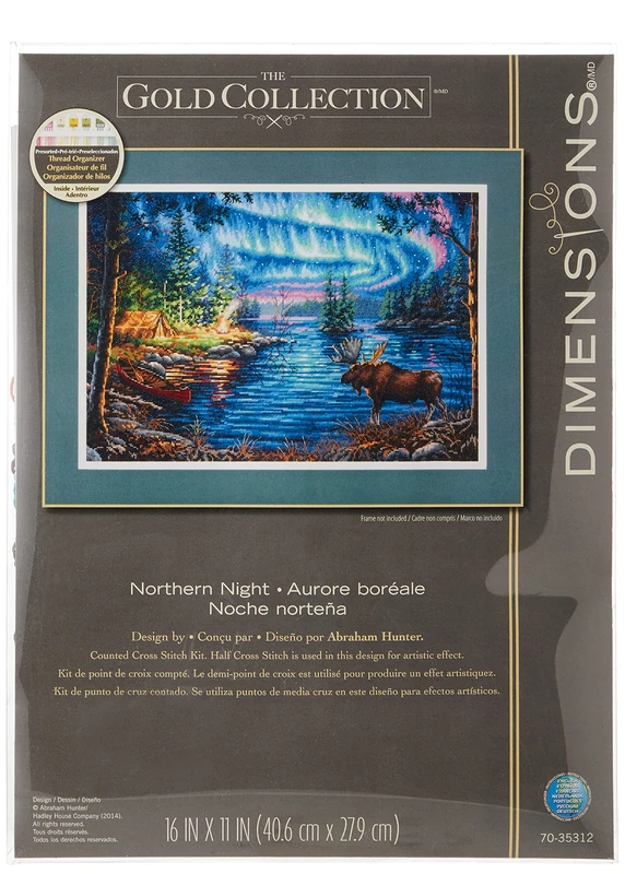 DIMENSIONS 70-35312 Northern Night, cotton, Multicolored, L