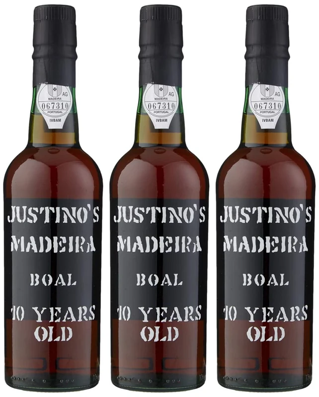 Justino`s Boal 10 Years Old Non Vintage Wine 37.5 cl (Case of 3)