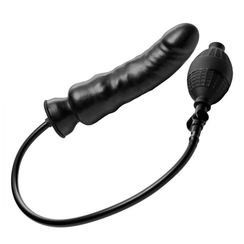 Master Series Renegade Inflatable Dildo | Expanding Shaft for Intense Fullness | Hand Pump for Custom Girth & Firmness | AD783 | 18 in Length | Body-Safe & Flexible for Maximum Pleasure