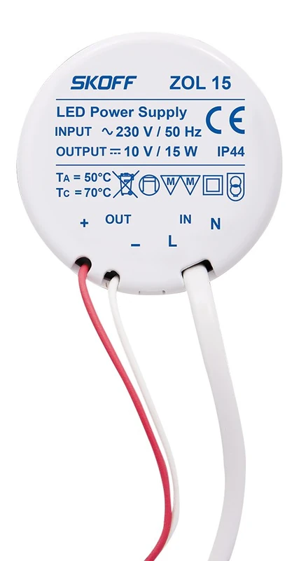 Skoff Power Supplier, 10VDC, 15 W ZL-015-C-1 - Image 1