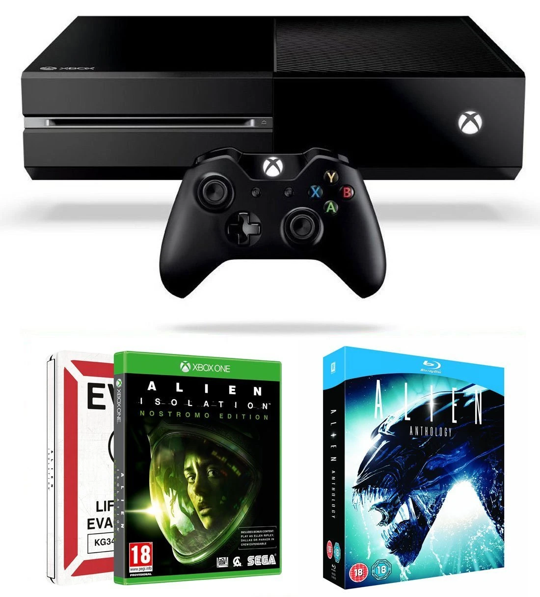 Xbox One Console - Alien Mega Pack