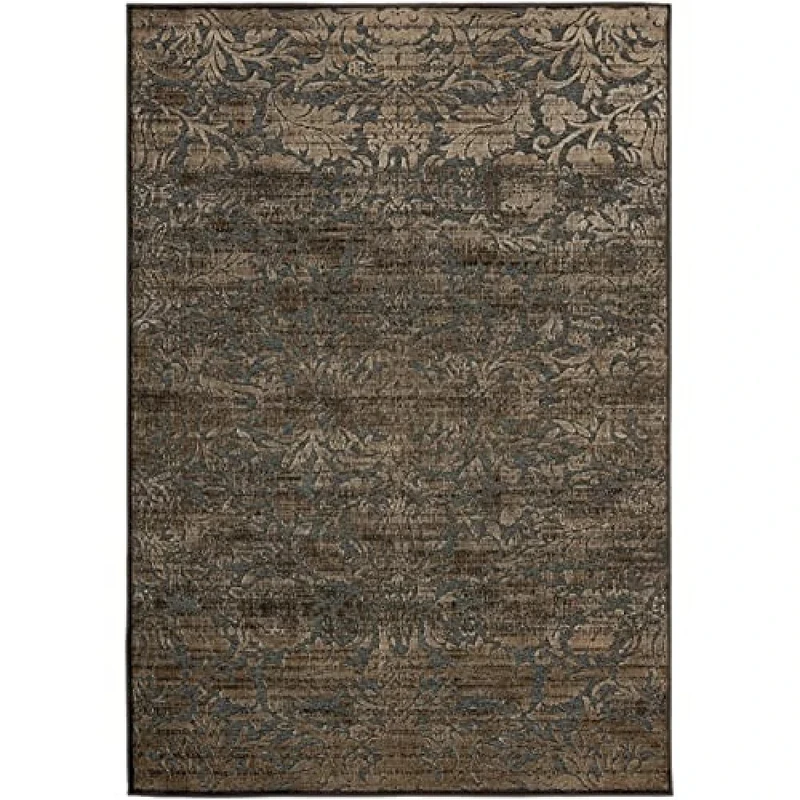 Safavieh Transitional Indoor Woven Rectangle Area Rug, Paradise Collection, PAR178, in Soft Anthracite, 160 X 229 cm for Living Room, Bedroom or Any Indoor Space