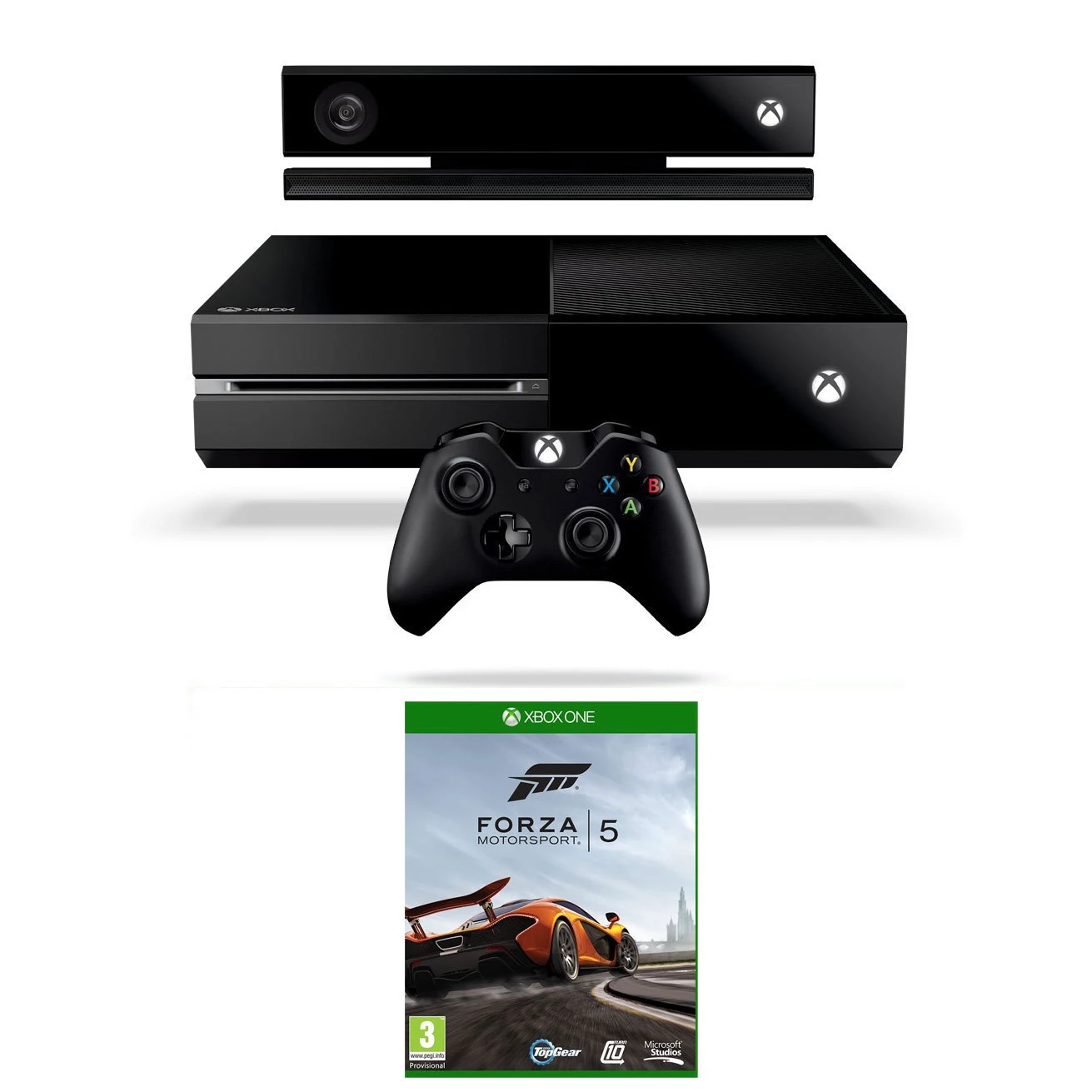 Xbox One Console with Kinect and Forza 5