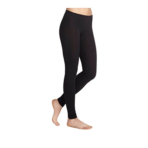 Missloved Plain Stretchy Viscose Lycra Leggings - XL to fit UK 16-18 - Black