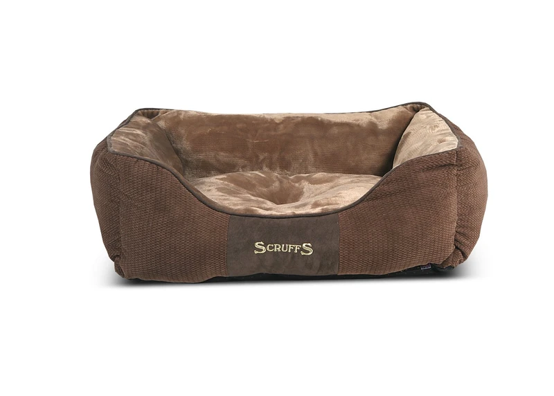 Scruffs Chester Box Bed (M) Chocolate
