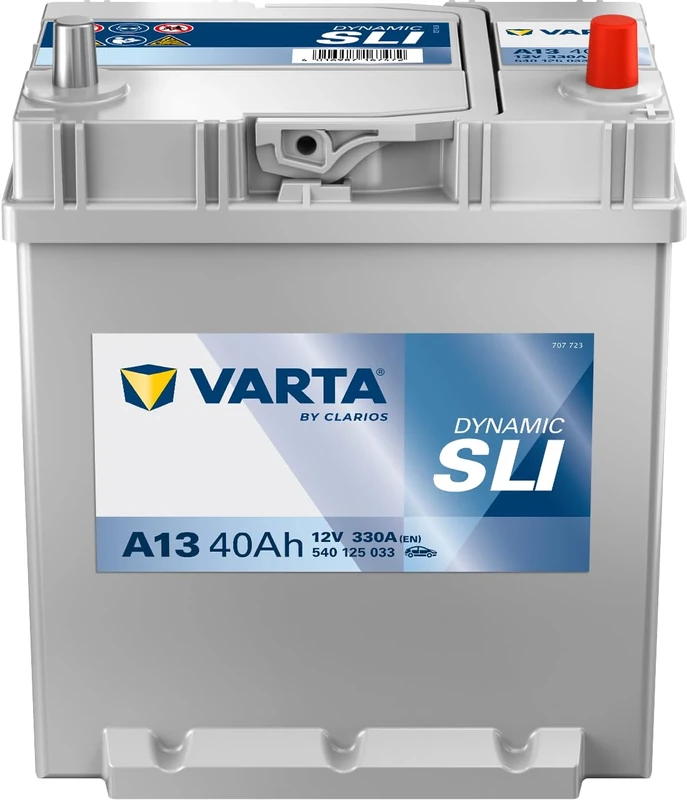 Varta 540 125 033 313 2 A13 054H Blue Car Battery 40Ah 330cca 4 Years Warranty