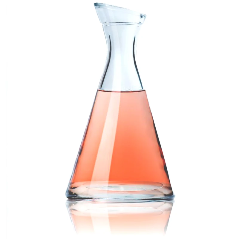 Stölzle Oberglas Glass Carafe Pisa/Set of 6 Small Carafe 0.25 L with Slant Neck/High-Quality Carafe Glass Suitable as a Water Carafe for Lemonade, Wine Carafe