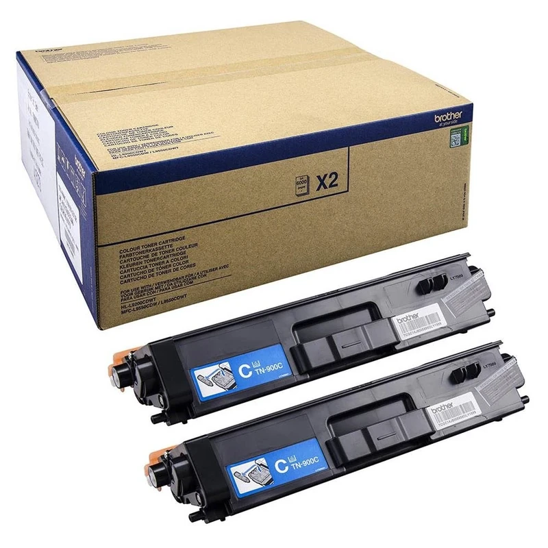Brother TN900CTWIN Ink Toner Cartridge for HLL9200 - Black