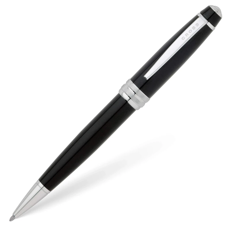 Cross Bailey Ballpoint Pen with Twist Mechanism - Black Ink - Line Width M - Lacquer Black