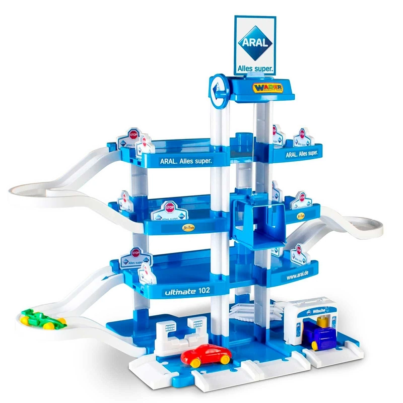 Polesie Polesie46093 Aral 4 Floor Park Garage with Car Toy - Image 1
