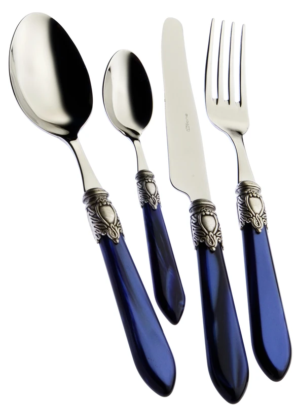 BUGATTI Oxford OXB2M-S3250 24-Piece Cutlery Set Steel/ABS Blue 39 x 27 x 5 cm - Image 1