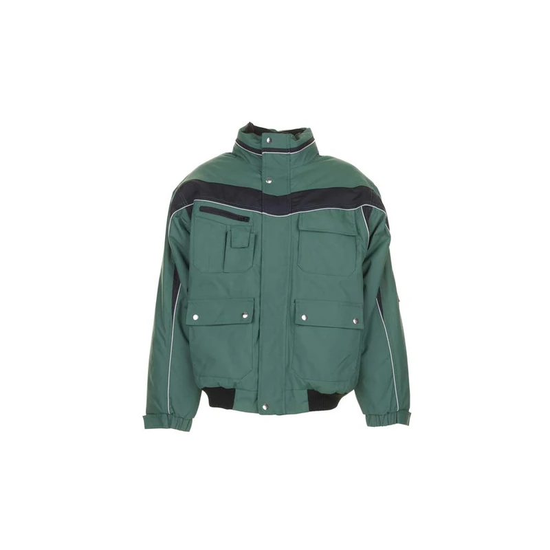 Planam 2595048 Size Medium "Plaline" Winter Blouson - Green/Black