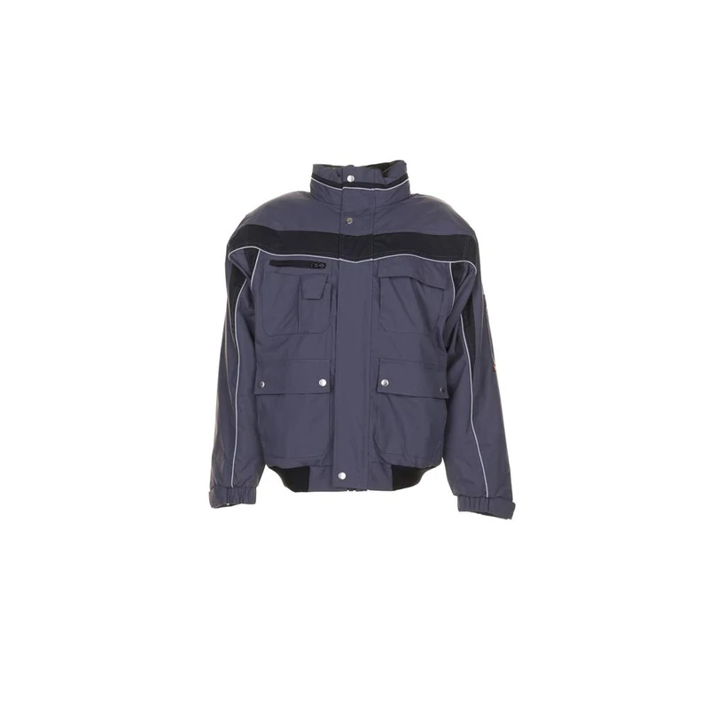 Planam Winter Blouson Plaline – Slate Grey/Black, XX-Large, 2596060