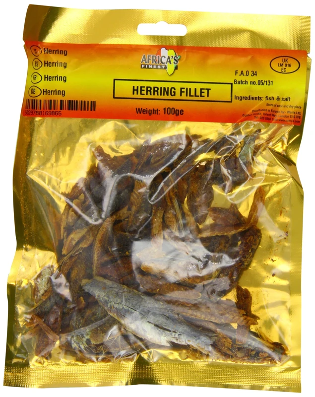 Africa's Finest Herring Fillet 120 g (Pack of 10) - Image 1