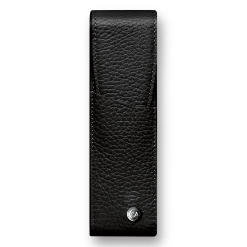 Caran d'Ache Leman Pencil Cases 15 Centimeters Black (Schwarz)