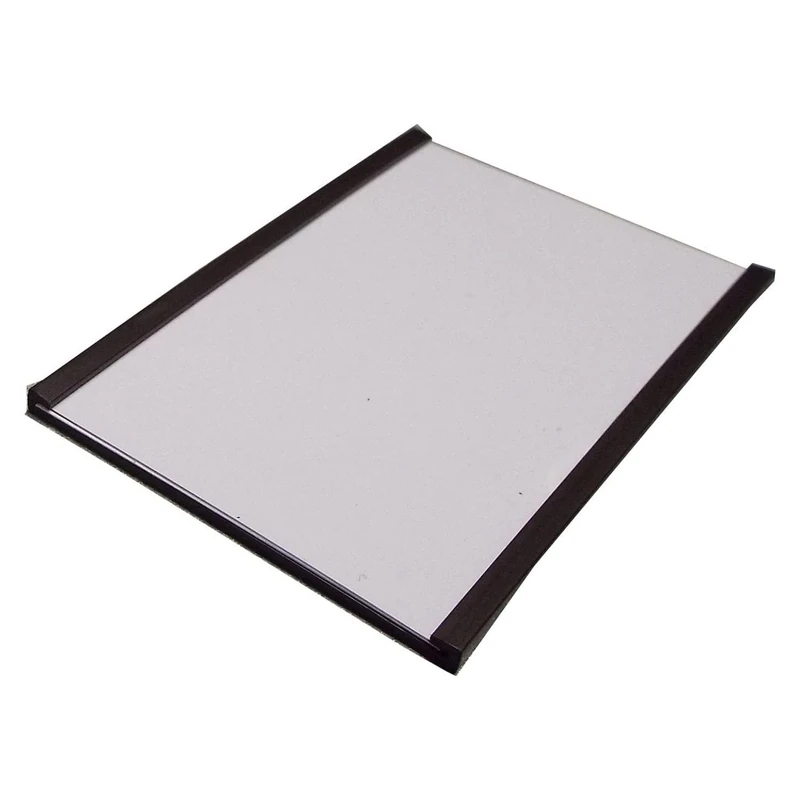 Beaverswood Magnetic Label Holders, Pack of 100 with Paper Inserts and Plastic Protectors, 60mm High x 100mm Long