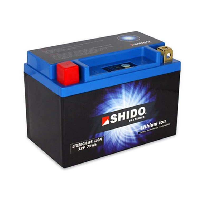 SHIDO LTX20Ch-Bs LION -S- Lithium-Ion Battery-Blue