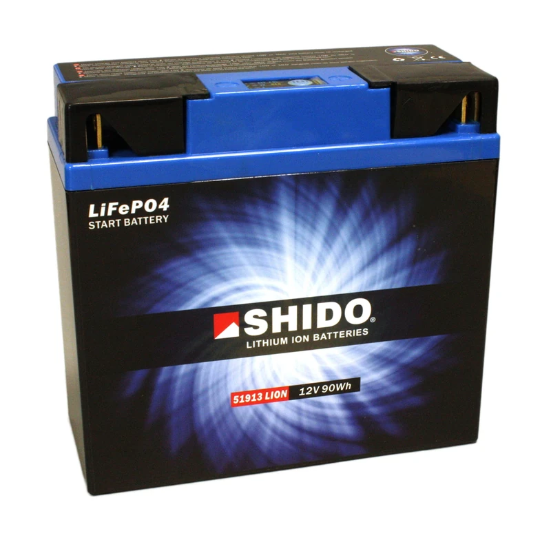 SHIDO 51913 LION -S- Lithium-Ion Battery-Blue