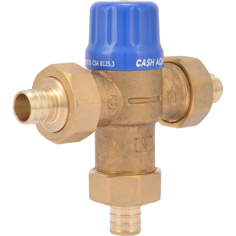 Cash Acme 24507 Water Valve, Thermostatic Mixing Valve, Bronze, S