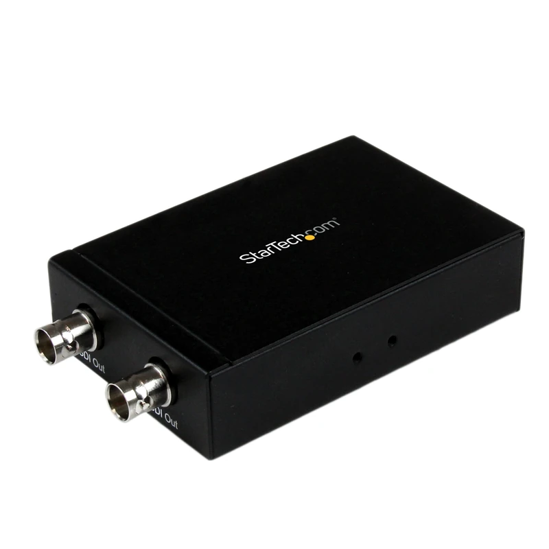 StarTech.com HD2SDI HDMI to SDI Converter, HDMI to 3G SDI Adapter with Dual SDI Output, HDMI to SDI Audio/Video Adapter, 755 ft (230 m)