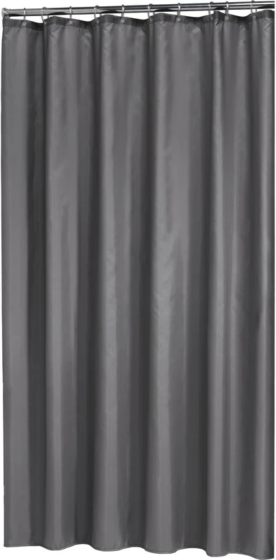 Sealskin Madeira Shower Curtain, Polyester, Grey, 240 x 200 cm
