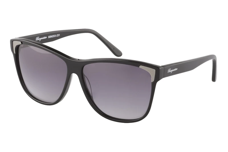 Burgmeister Women's SBM203-231 Vancouver Wayfarer Sunglasses, Black - Schwarz (Schwarz Schwarz) - Image 1