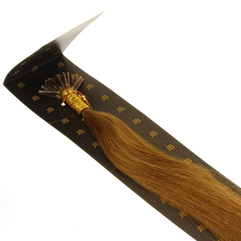 Just Beautiful Hair and Cosmetics 40 cm Real Hair Strands/0.5g) with Stick I-Tip Micro Hair Extensions