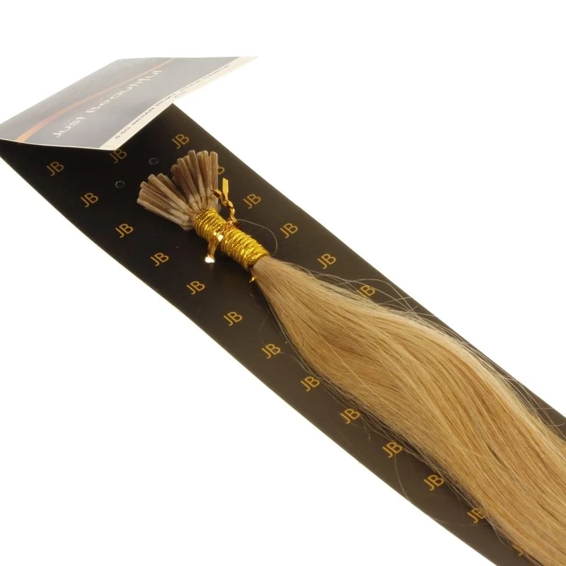 Just Beautiful Hair and Cosmetics 40 cm Real Hair Strands/0.5g) with Stick I-Tip Micro Hair Extensions