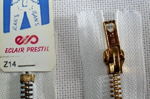 Zip ECLAIR PRESTIL Z14 White Col. 8 cm - Image 1