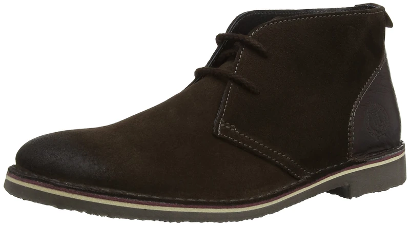 Henri Lloyd Mens Laytham Desert Boots F92196 Dark Brown 6 UK, 40 EU - Image 1